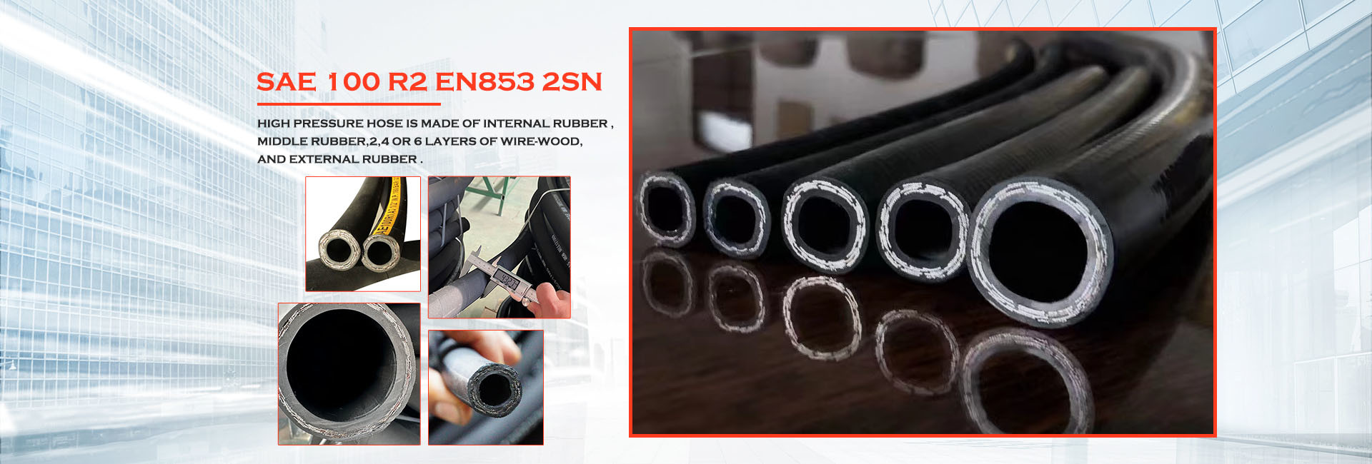 jakość wąż hydrauliczny wysokiego ciśnienia fabryka